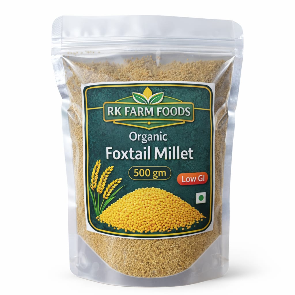 RK Farm Foods — Organic Millets, Rice & Jaggery | Free Delivery Pan India
